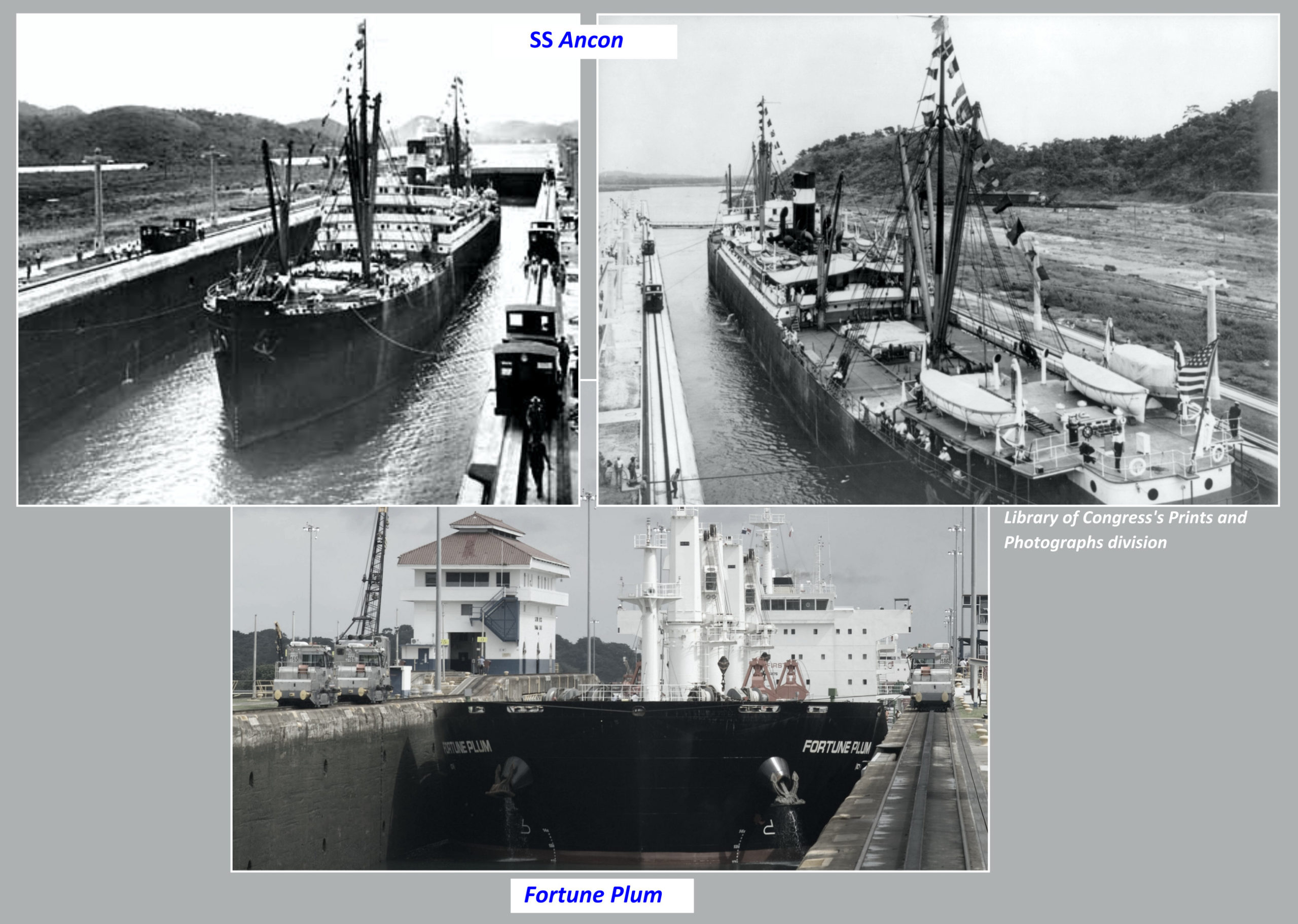Balboa TERMINALI & Dry Dock 1908-1919 9493 Canale di Panama in costruzione 